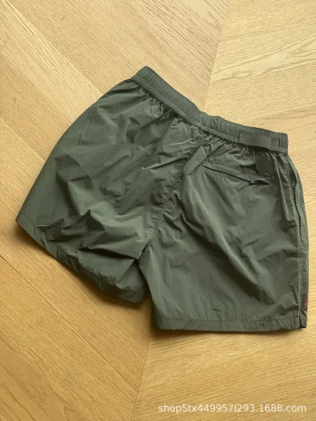 Design Minimalist Nylon Shorts Black - 8