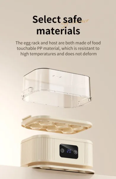 Design Digital Egg Cooker Mint Green Kitchen Appliance Electronics - 5