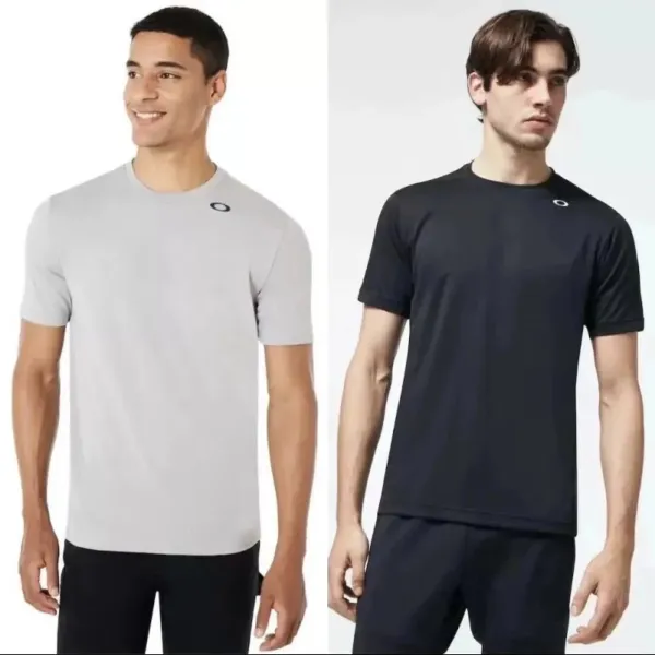 Oakley Performance T-Shirt Black and Gray - 6