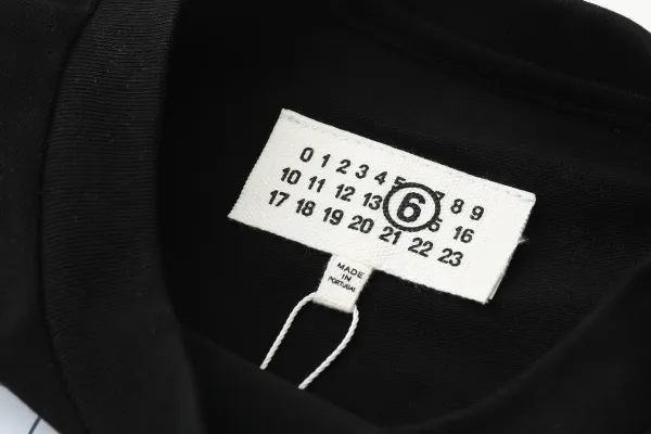 MM6 Maison Margiela Graphic Print White T-Shirt - 15
