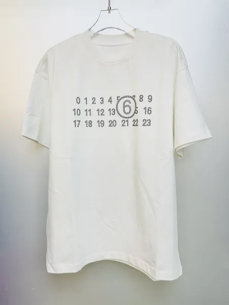 Maison Margiela Replica Numbered T-Shirt White T-Shirt - 1