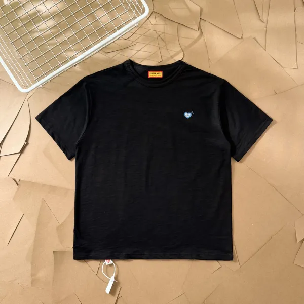 Human Made Heart Logo T-Shirt White and Black - 18
