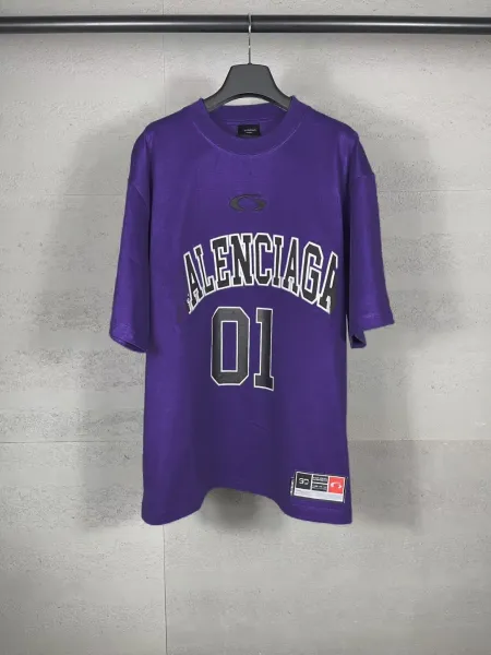 Balenciaga 'Lenciaga' 01 Yellow Jersey T-Shirt - 8