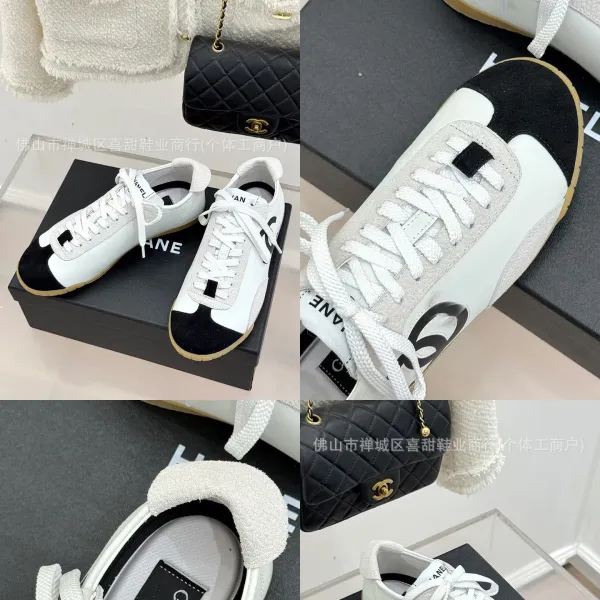 Chanel Sporty Sneakers Red and White Sneakers - 7