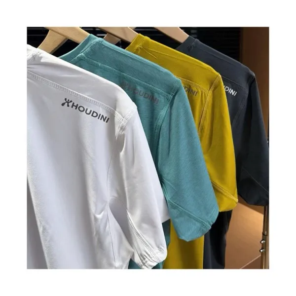 Design XHoudini Performance Base Layer T-Shirt White / Teal / Yellow / Charcoal Base Layer - 6