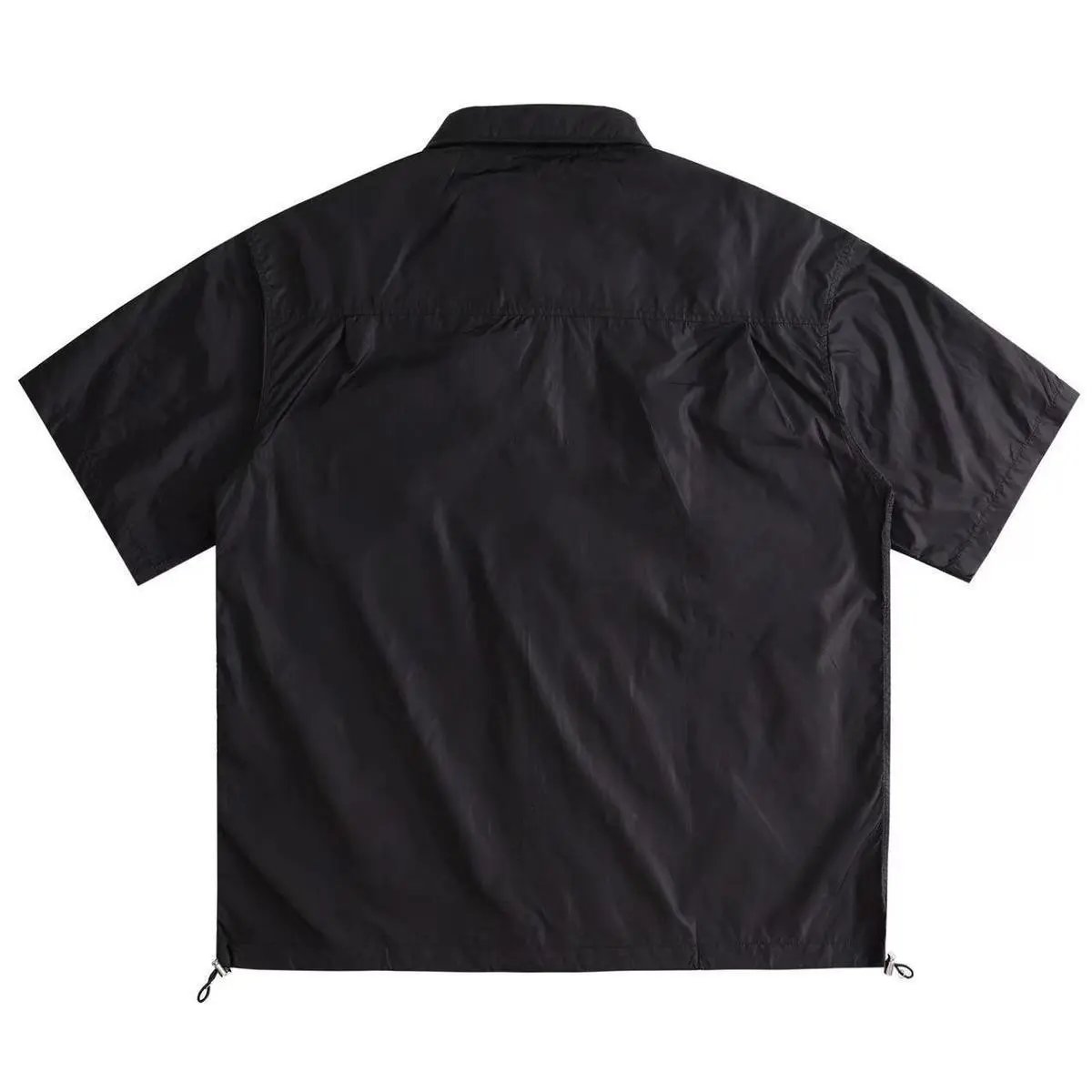 Prada Re-Nylon Short-Sleeve Utility Jacket Black Outerwear - 2