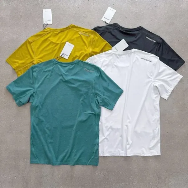 Design XHoudini Performance Base Layer T-Shirt White / Teal / Yellow / Charcoal Base Layer - 20
