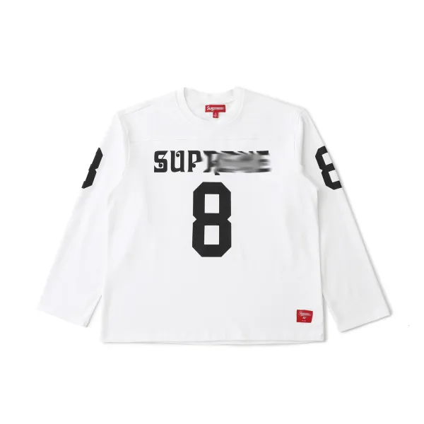 Supreme Football Jersey Black Gold Long-Sleeve Jersey - 11