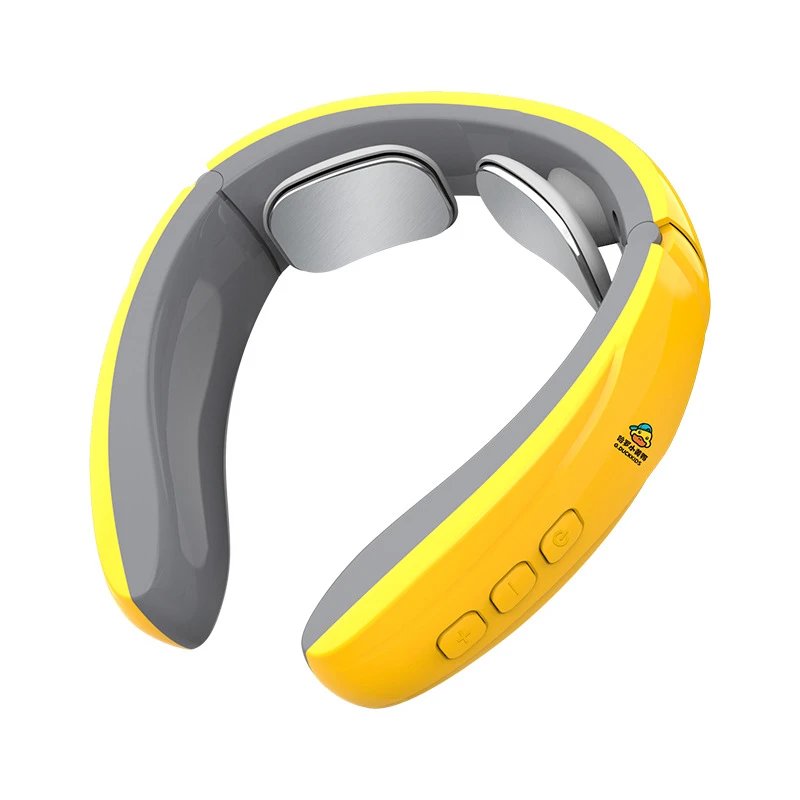 G.DUCKKIDS Neck Massager Yellow Portable Electric