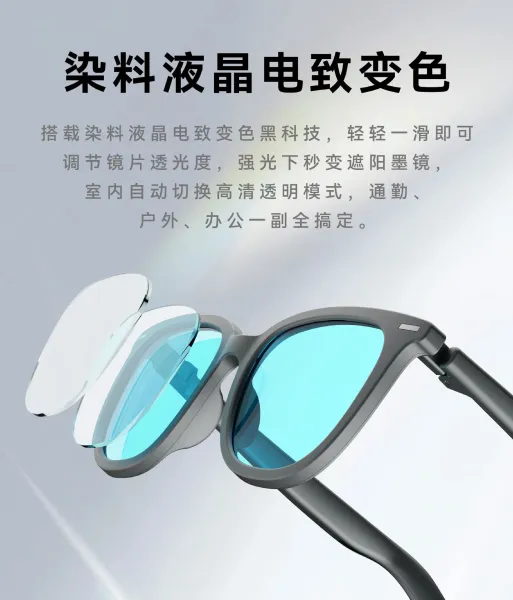 Design 2026 Smart Glasses Gray Optical Glasses Eyewear - 6