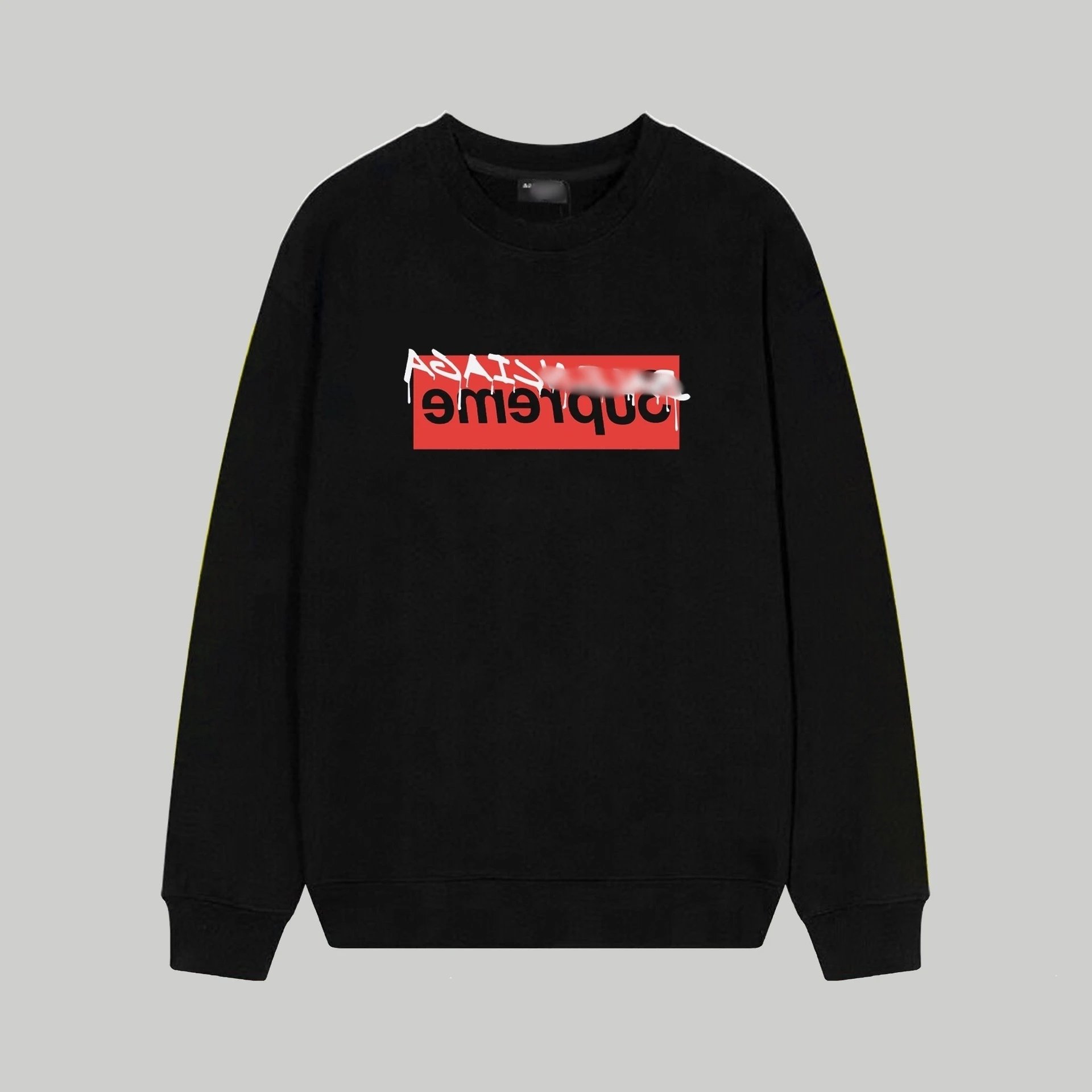 Supreme Box Logo Drip Sweatshirt Black Hoodie