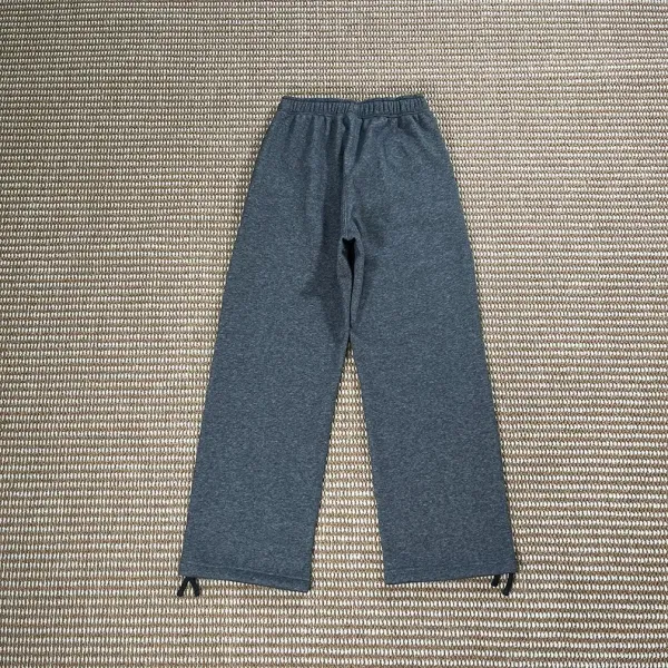 Design Logo Hoodie and Sweatpants Set Charcoal Gray Tracksuit - 10