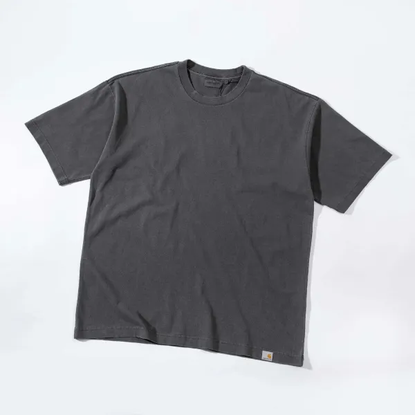 Carhartt Work In Progress Logo Print Oversized T-Shirt Army Green - 17