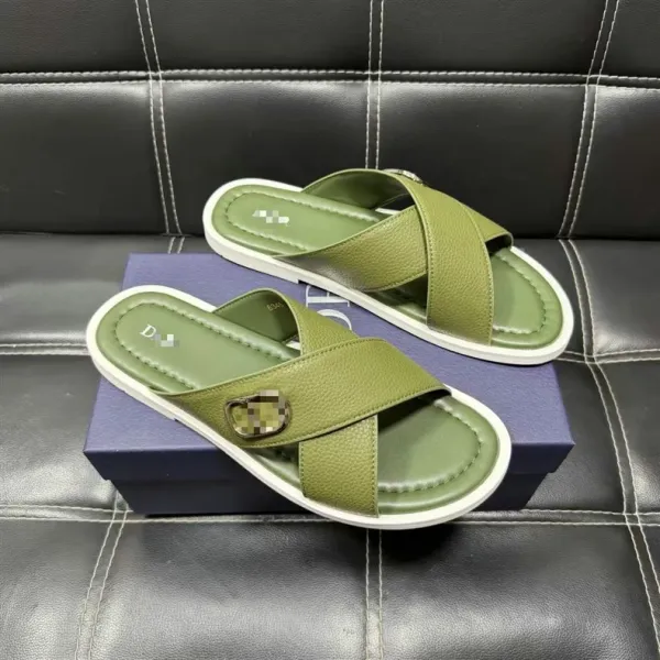 Design Suede Slide Sandals Purple / Black Slippers - 12