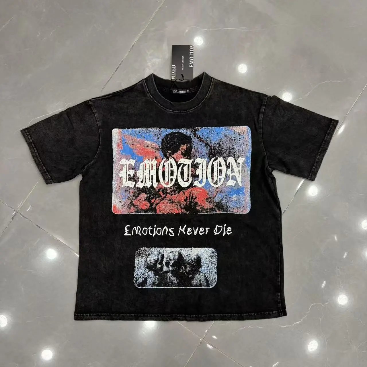EM150 Washed Rhinestone