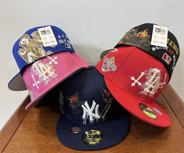 New York Yankees World Series Champions 2009 Commemorative Navy Fitted Baseball Cap Hats - 6