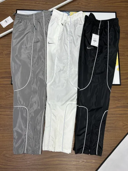 Nike Windrunner Pants Gray / White / Black - 4
