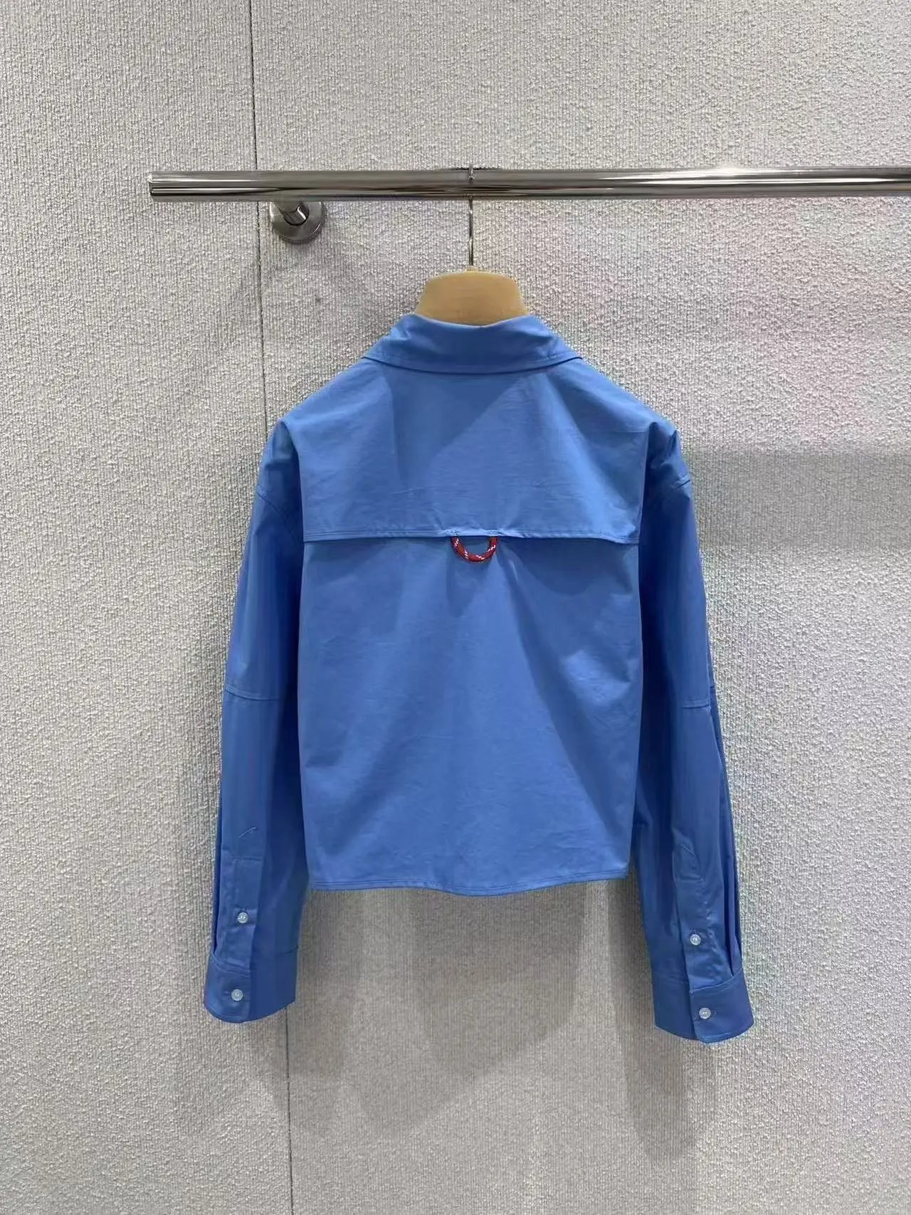 Balenciaga Utility Shirt Blue - 6