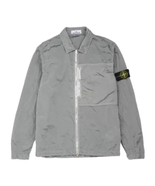 Stone Island Shadow Project Reflective Jacket Black and Silver Outerwear - 9