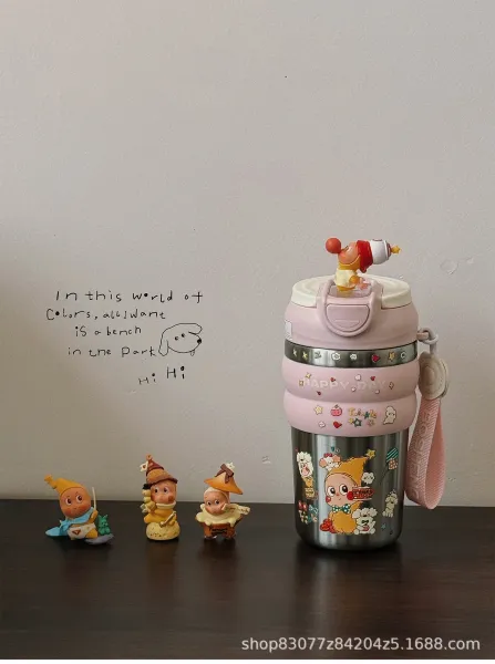 Design Twinkle x Custom Character Insulated Water Bottle Multicolor Electronics - 3