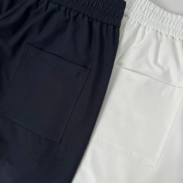 Design Wide-Leg Relaxed Fit Navy Pants - 22