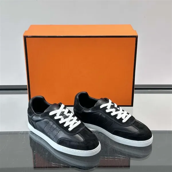 Hermès Oran Sneakers White with Gum Sole Sneakers - 2