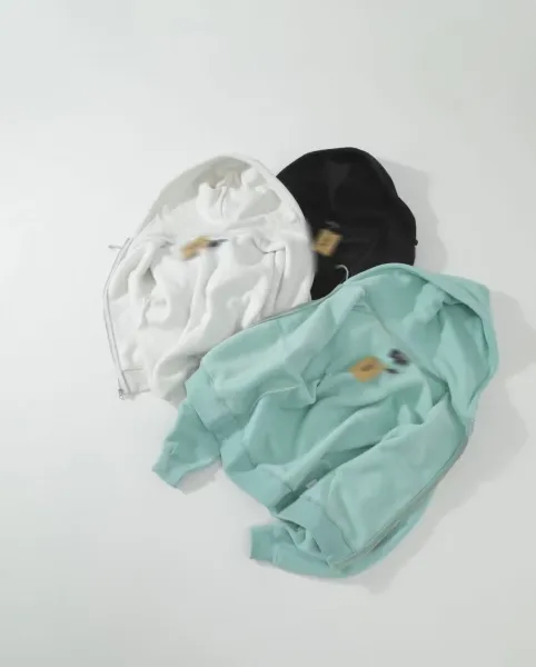 Stussy International Established 1980 Mint Green Zip-Up Hoodie - 4