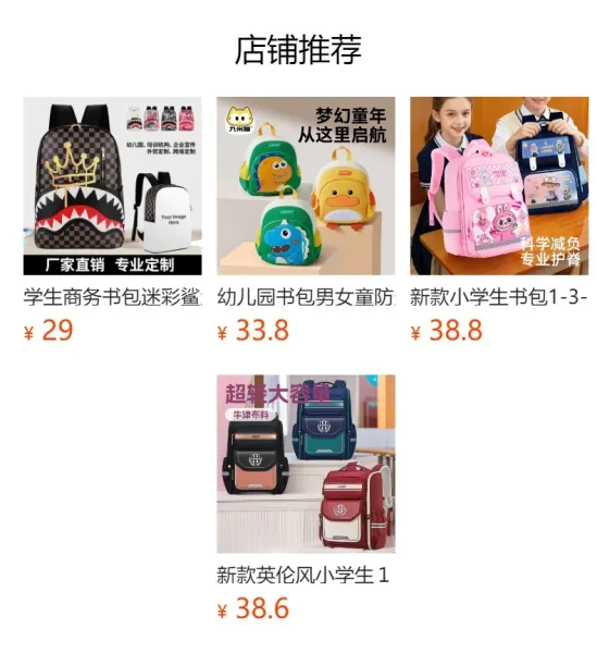 Design Xing Chao Xiao Lion Face Kids Backpack Coffee Mini Backpack - 16