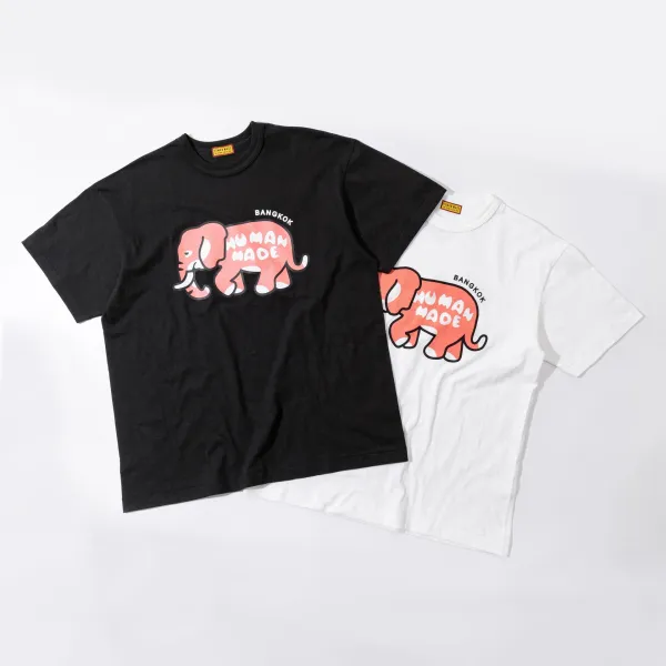 Human Made Elephant Bangkok White T-Shirt - 15