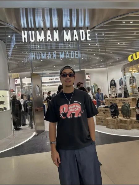 Human Made Elephant Bangkok White T-Shirt - 4