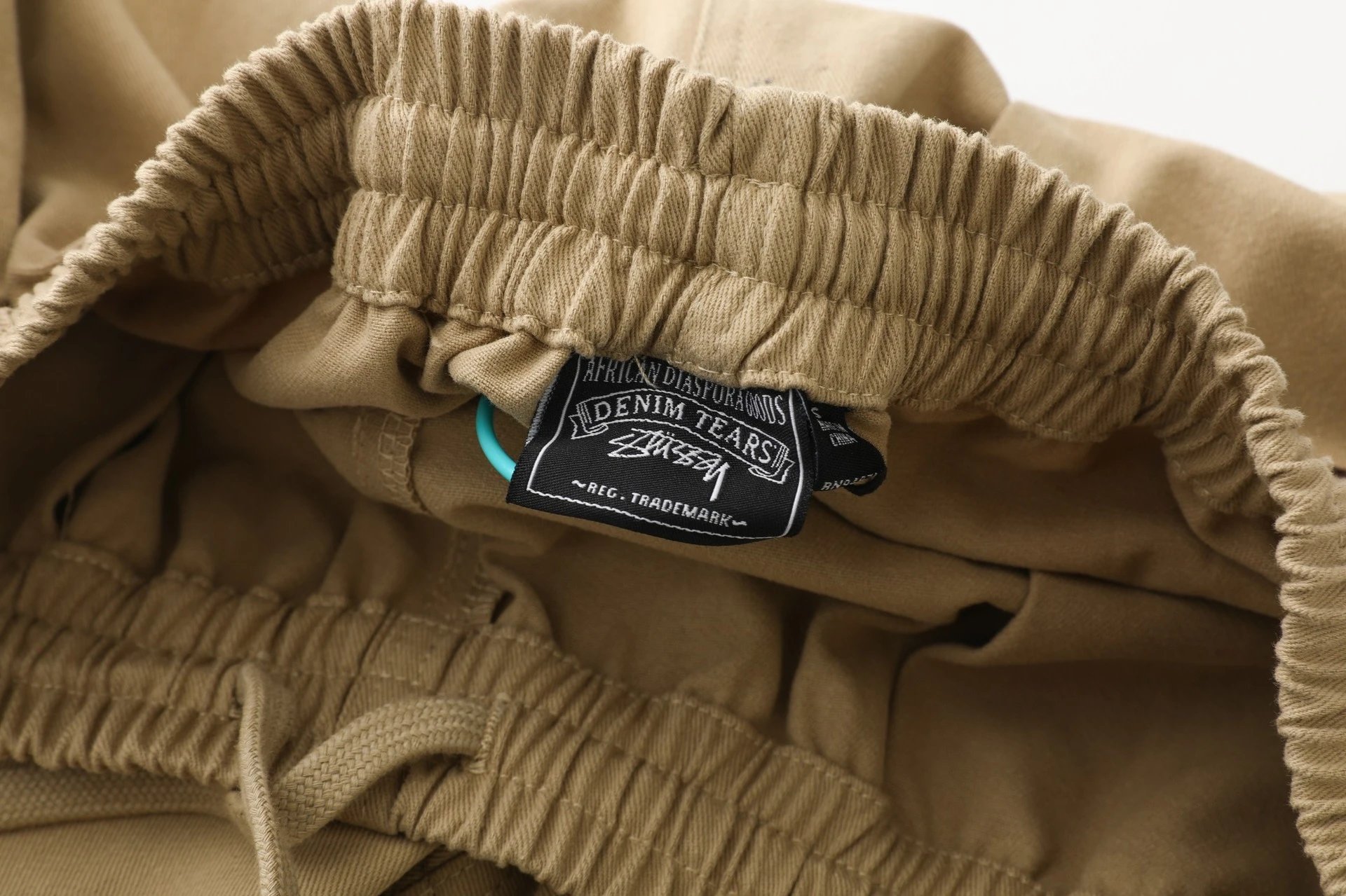 Stussy x Denim Tears Jamaica High Shorts Beige - 15