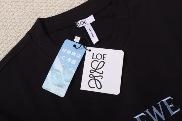 Loewe Botanical Print White T-Shirt - 6