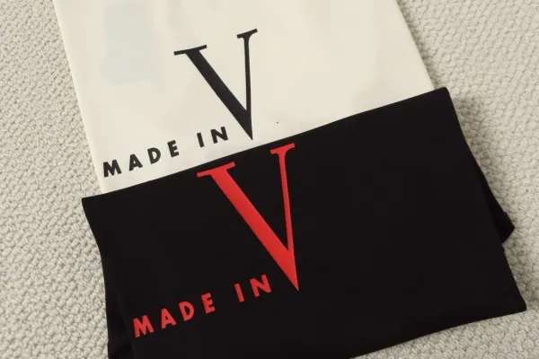 Valentino Made In V Black T-Shirt - 6