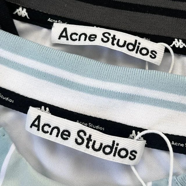 Acne Studios Gradient Print Long-Sleeve Top Light Blue - 34