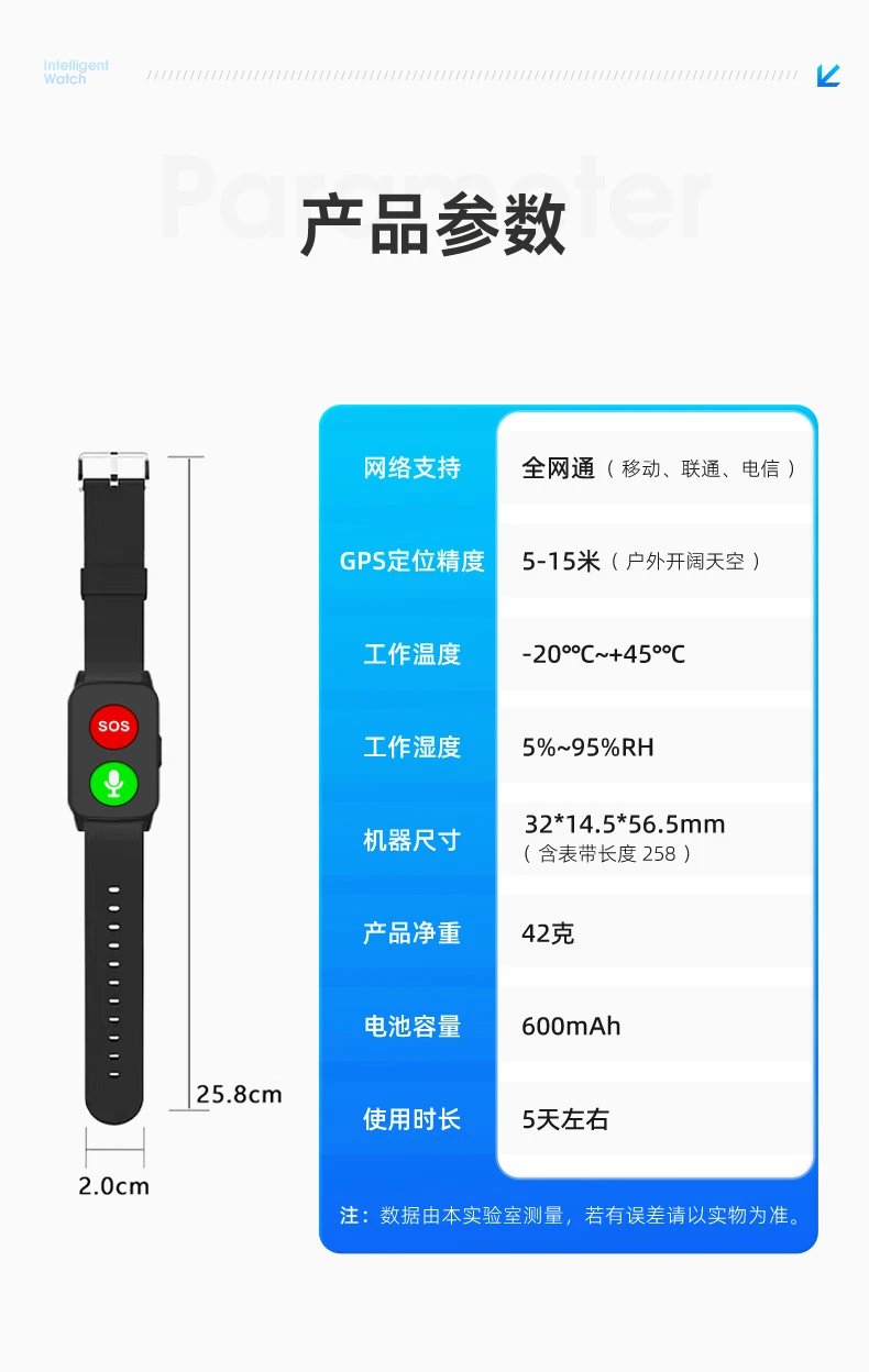 Design Emergency SOS Smartwatch Black Smartwatches - 14