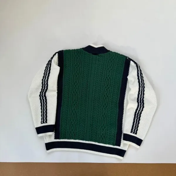 Adidas Originals Knit Cardigan Brown Multicolor Cardigan Outerwear.cardigan - 18