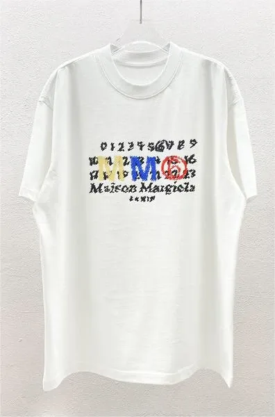 Maison Margiela Tabi Print White T-Shirt - 1