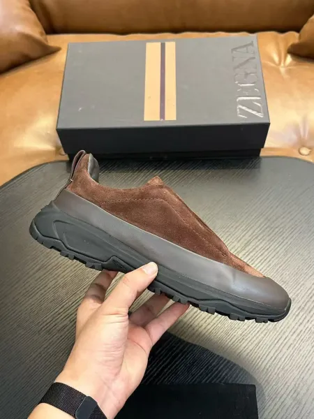 Hogan Interactive Sneaker Olive Suede Chunky Sneakers - 15