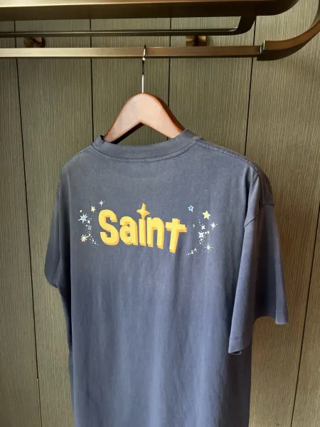 Design Disney Tinker Bell Graphic Oversized T-Shirt Blue T-Shirts - 15