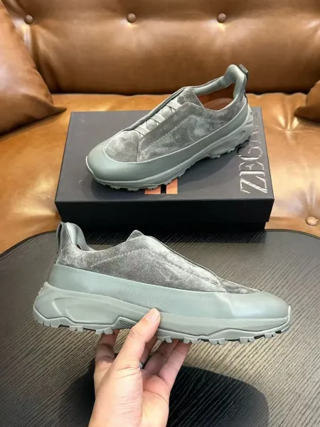 Hogan Interactive Sneaker Olive Suede Chunky Sneakers - 19