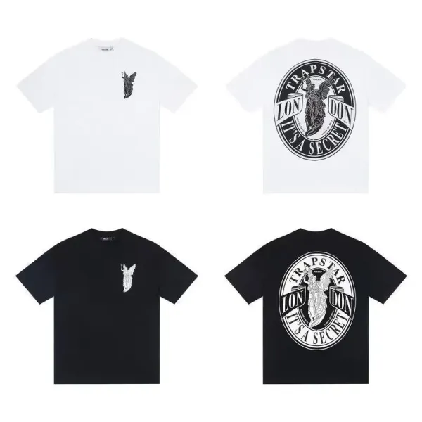 Trapstar Angel Logo T-Shirt White / Black - 1