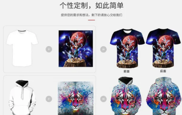 Design Anime Collage 3D Print Hoodie Multicolor - 4