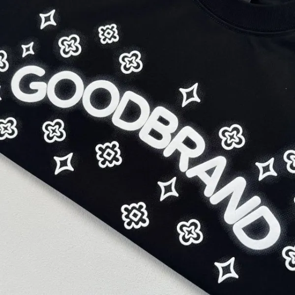 GOOD BRAND Graphic Print Oversized T-Shirt Black - 15