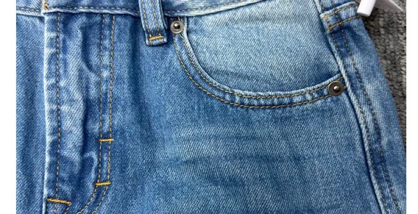 Design Wide-Leg Flared Jeans Blue - 14