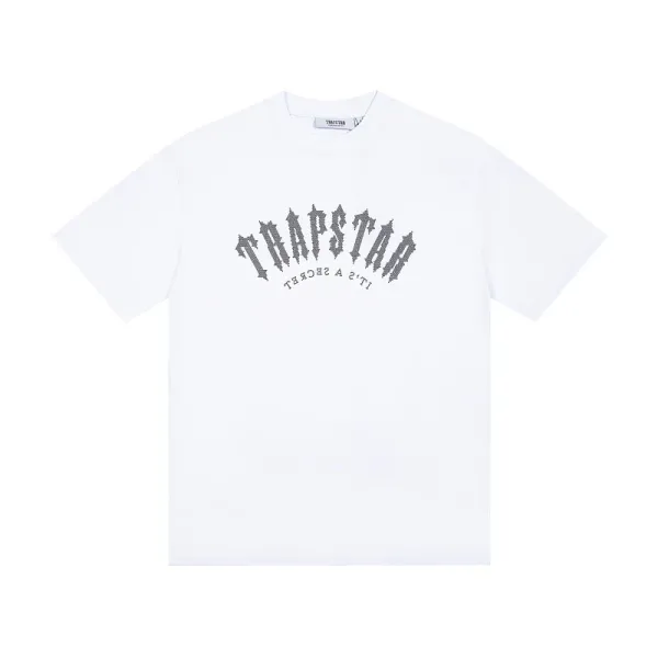 Trapstar Logo Print Black Sweat Shorts - 19