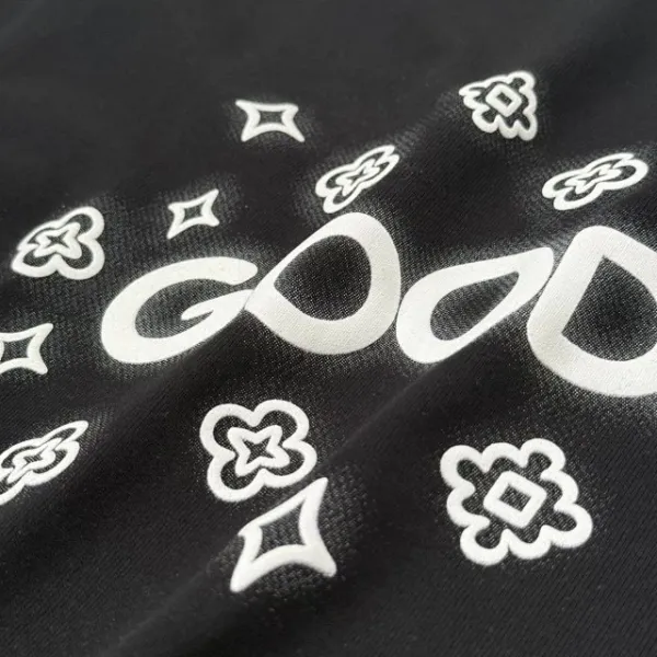 GOOD BRAND Graphic Print Oversized T-Shirt Black - 17