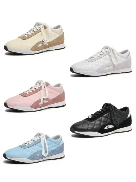 Chanel Tennis Classic Quilted Beige and Tan Sneakers - 2