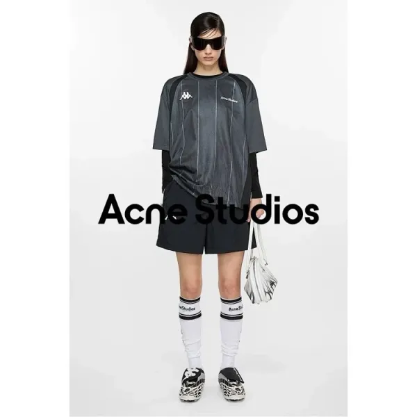 Acne Studios x Kappa Mesh Panel T-Shirt Multicolor - 5