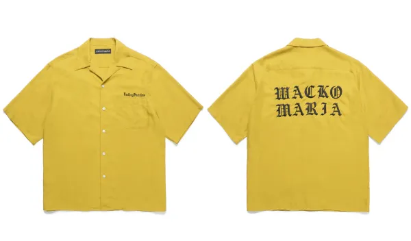 Design Wacko Maria Guilty Parties Shirt Yellow Shirt - 1