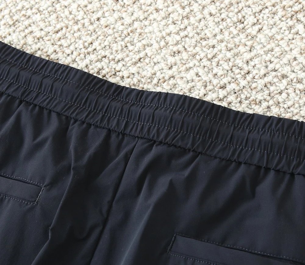 Design Cargo Pants Navy Blue - 9